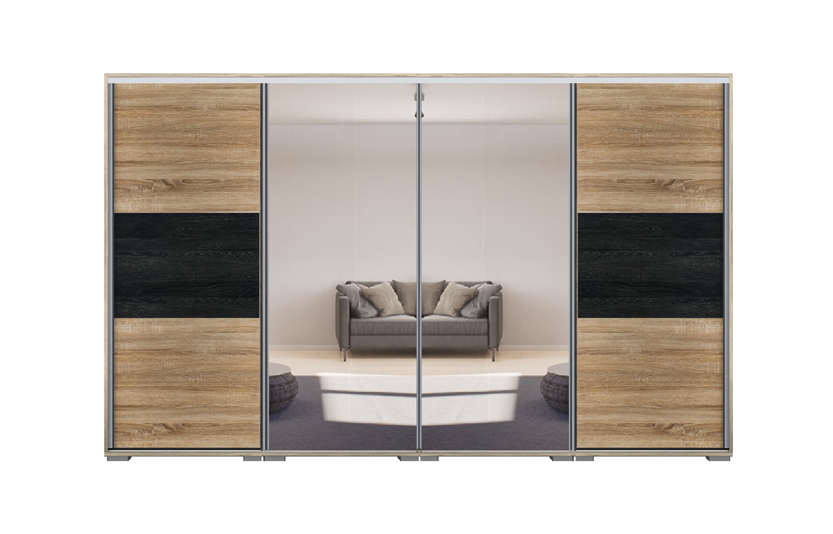 Tolóajtós Gardrób 320 cm