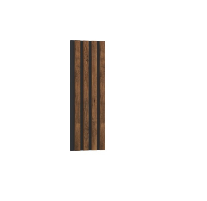 Corpus Tritón Falpanel 90 x 50 cm Lap: Antracit Léc: Kézműves tölgy