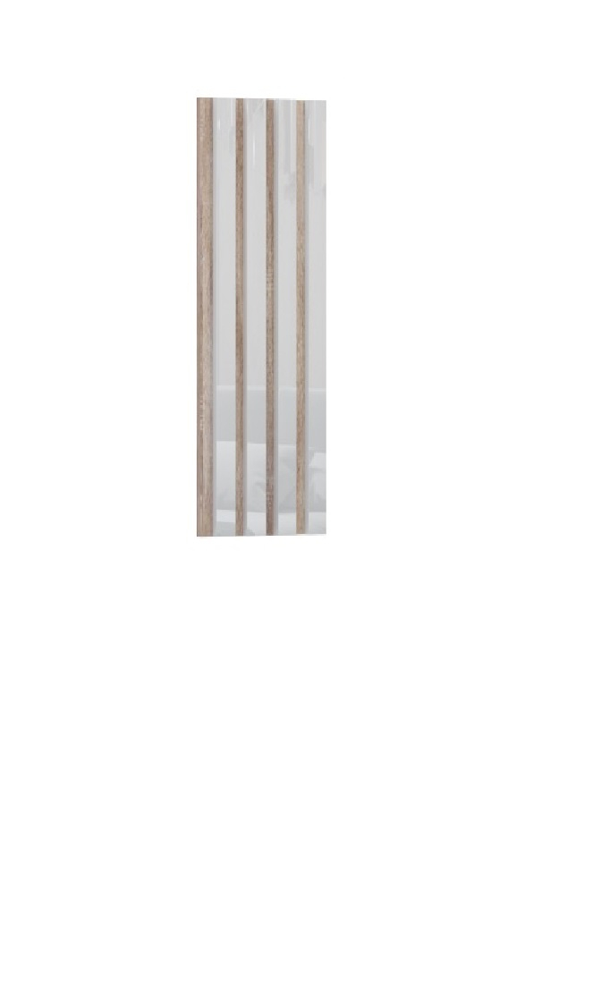 Corpus Tritón Falpanel 135 x 40 cm Lap: Sonoma Léc: Magasfényű fehér