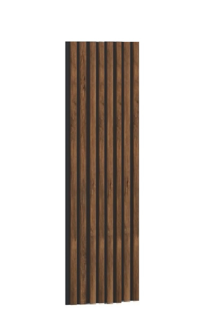 Corpus Tritón Falpanel 270 x 40 cm Lap: Antracit Léc: Kézműves tölgy