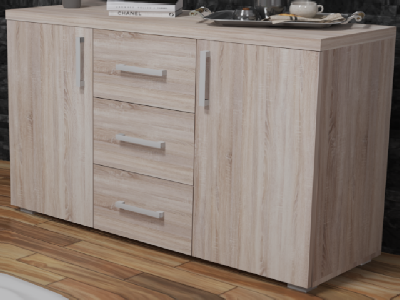  Corpus Fonda Komód 120 cm Sonoma-Sonoma