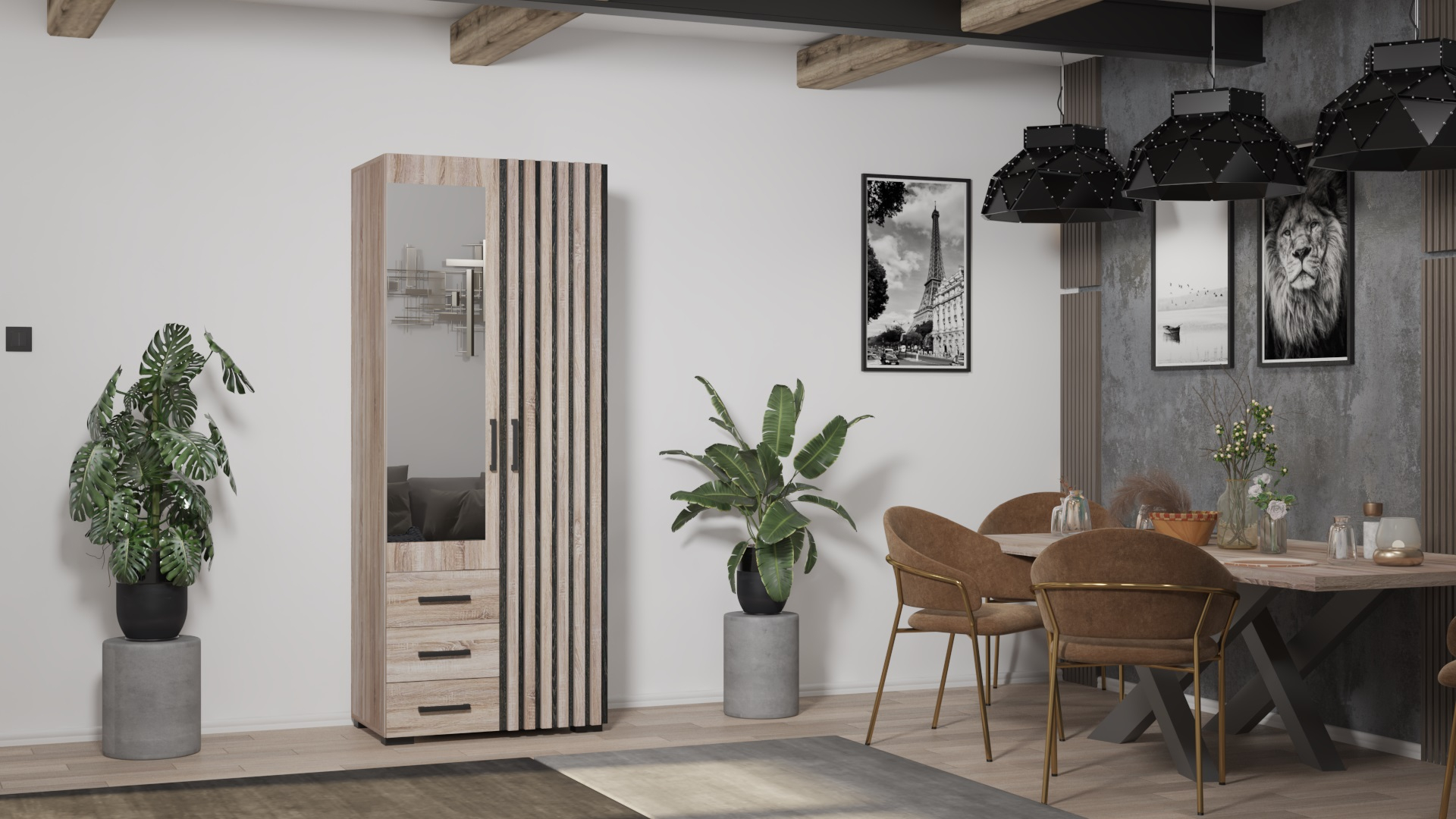 Corpus Tritón AJT 80 cm (jobbos elem)