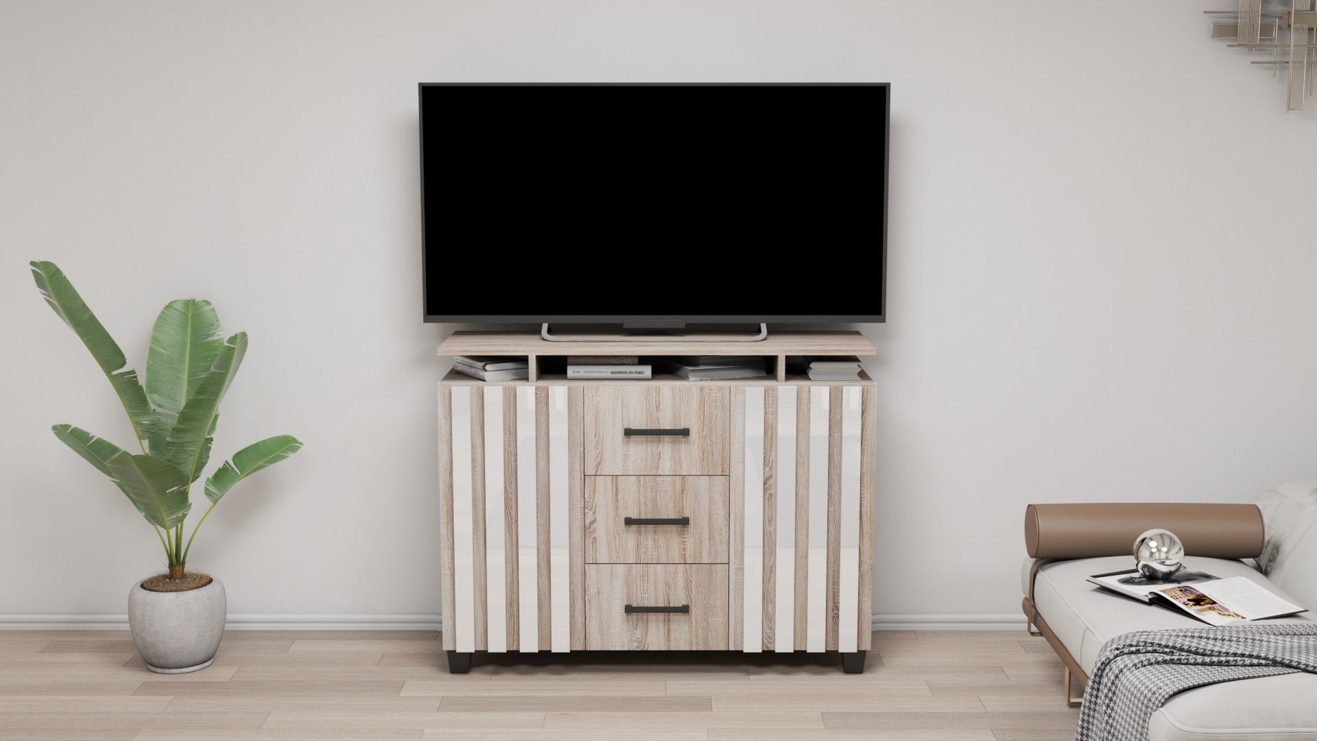 Corpus Tritón Komód 120 cm KAMM (magasítással)