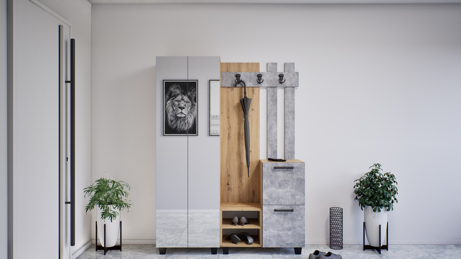 Corpus Eugénia A-4 Előszoba 140 cm