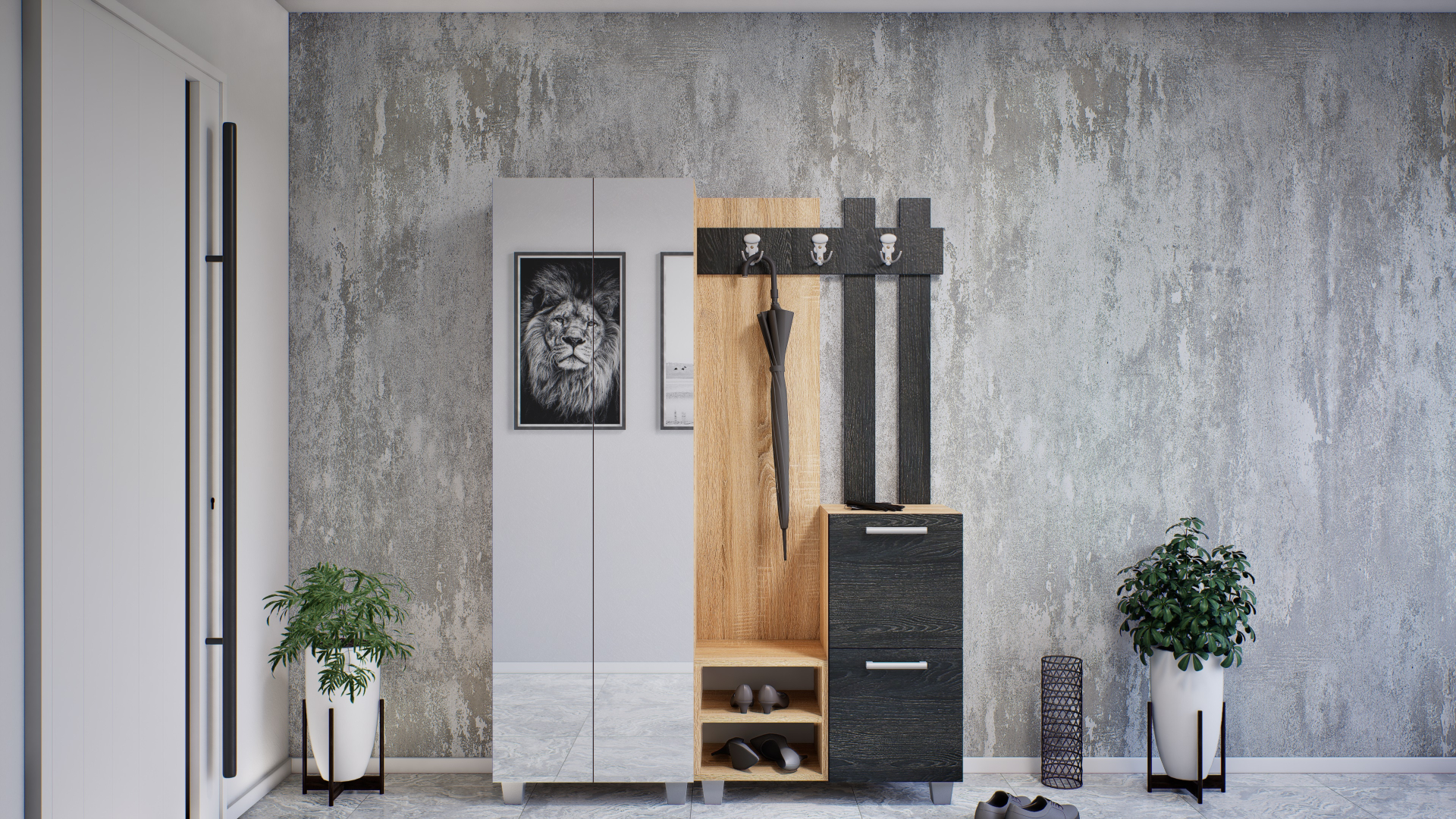 Corpus Eugénia A-5 Előszoba 140 cm