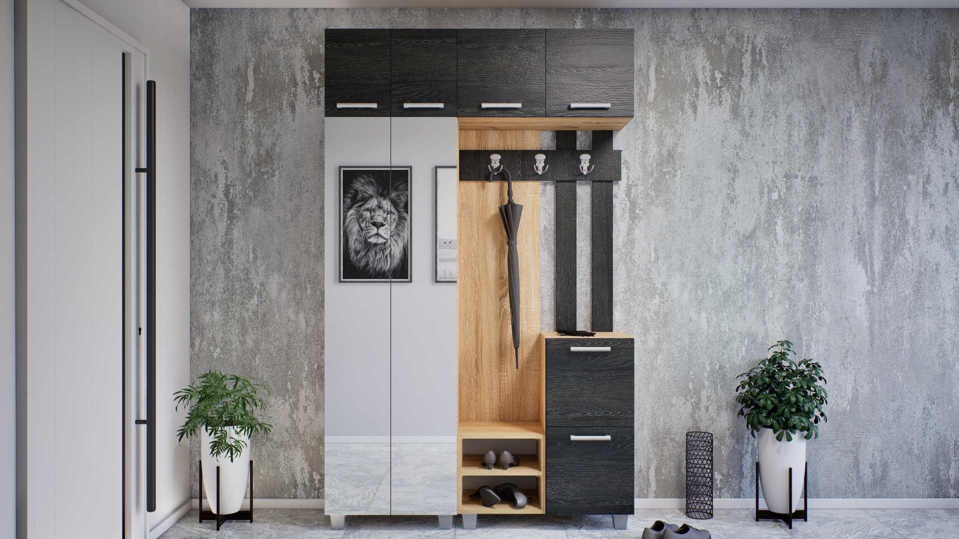 Corpus Eugénia B-5 Előszoba 140 cm